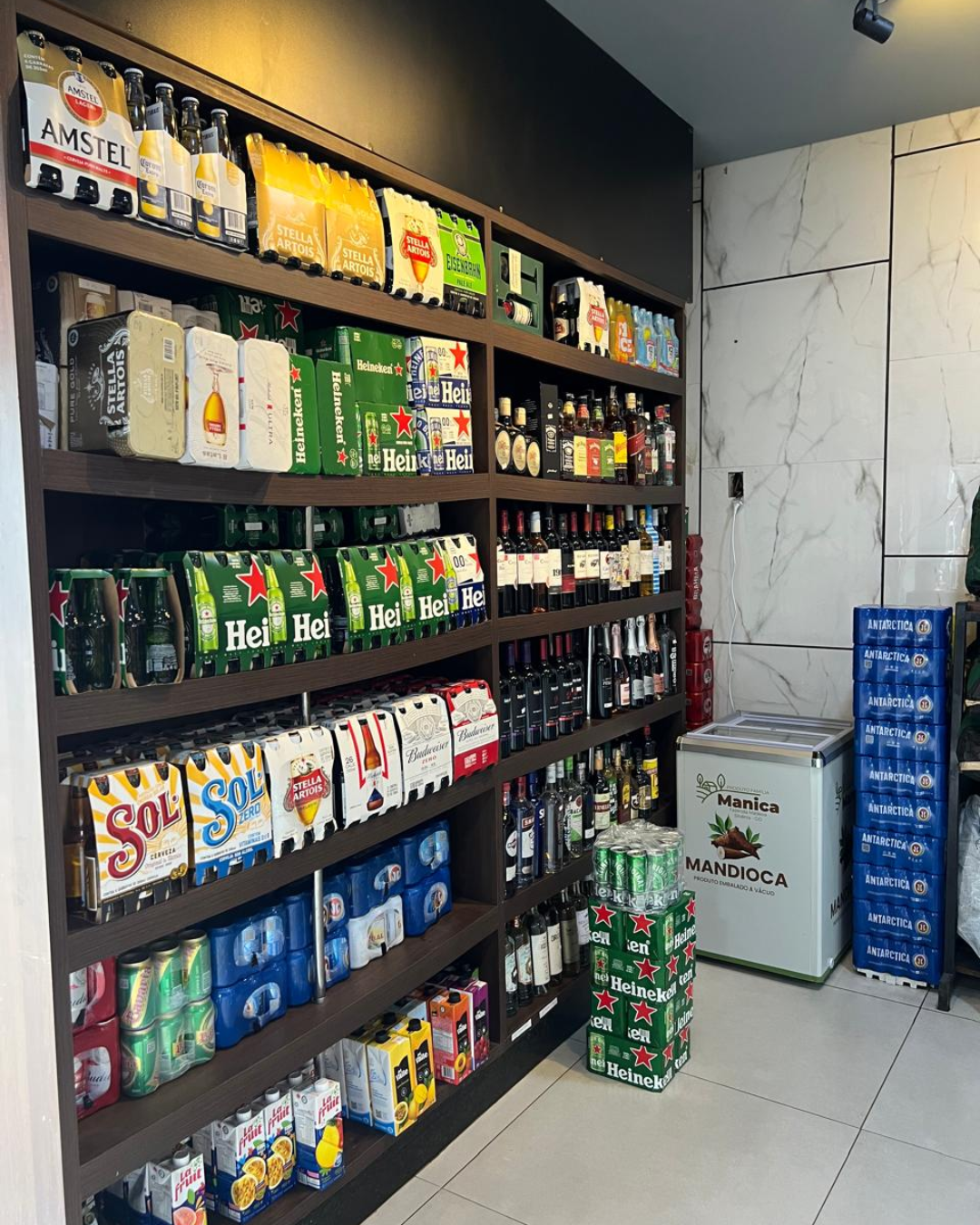 Variedade em bebidas